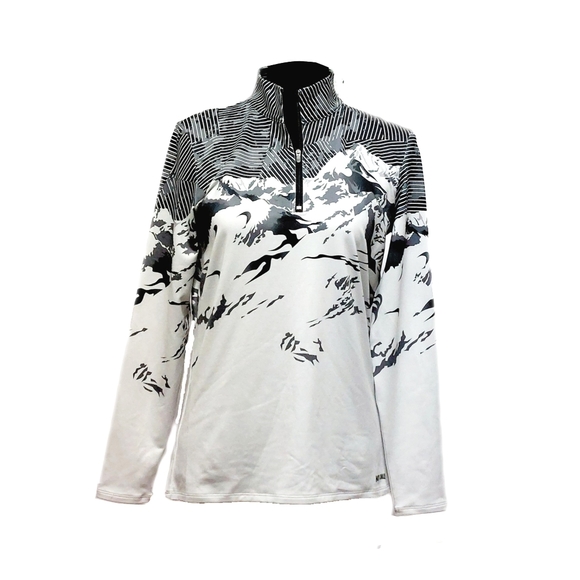 Hot Chilly's Tops - Hot Chillys Women's Premium Zip-T Midweight Body Fit Base Layer NWT Sz M